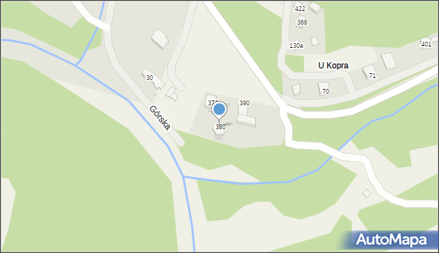 Żarnówka, Żarnówka, 380, mapa Żarnówka