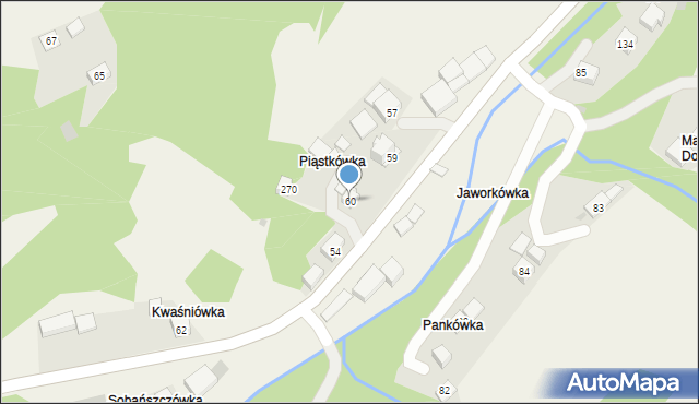 Żarnówka, Żarnówka, 60, mapa Żarnówka