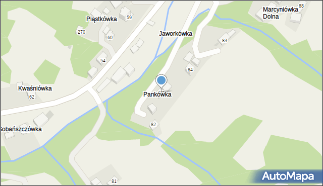 Żarnówka, Żarnówka, 98, mapa Żarnówka