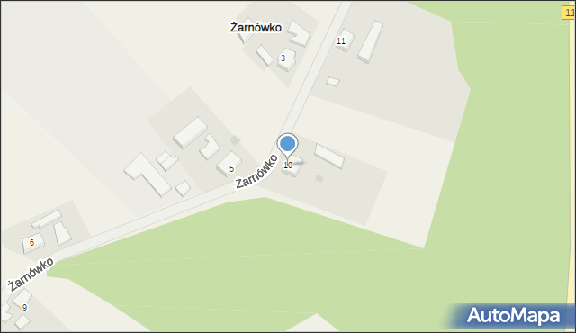 Żarnówko, Żarnówko, 10, mapa Żarnówko