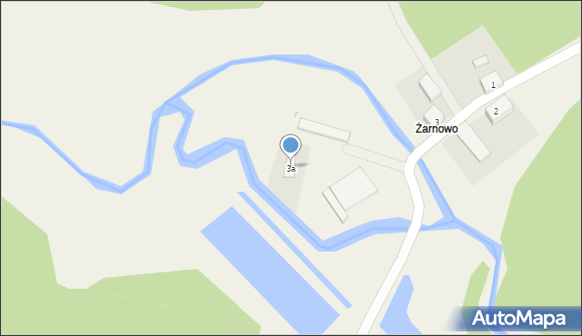 Żarnowo, Żarnowo, 3a, mapa Żarnowo