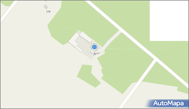 Żarnowo Trzecie, Żarnowo Trzecie, 10, mapa Żarnowo Trzecie