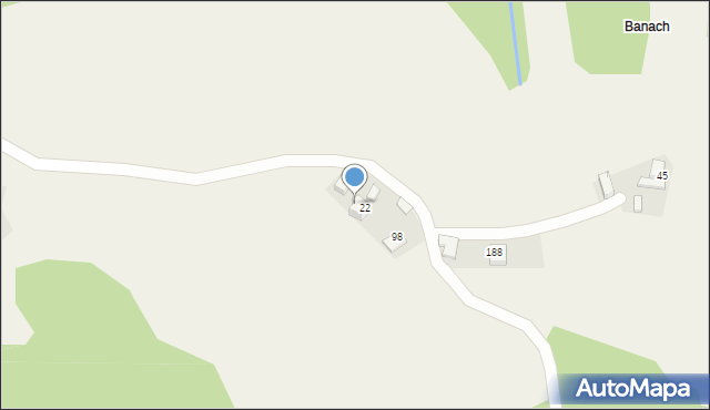 Zarzecze, Zarzecze, 22, mapa Zarzecze