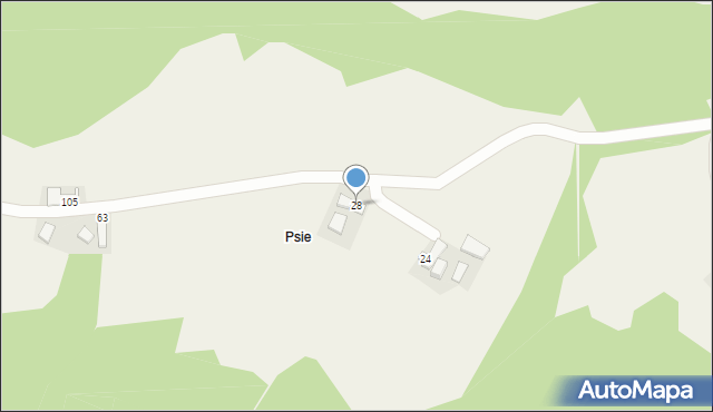 Zarzecze, Zarzecze, 28, mapa Zarzecze