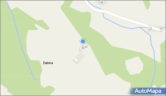 Zarzecze, Zarzecze, 41, mapa Zarzecze