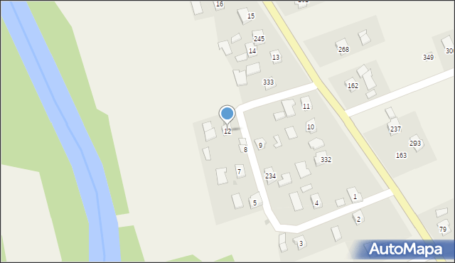 Zarzecze, Zarzecze, 12, mapa Zarzecze