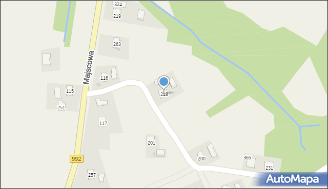 Zarzecze, Zarzecze, 248, mapa Zarzecze