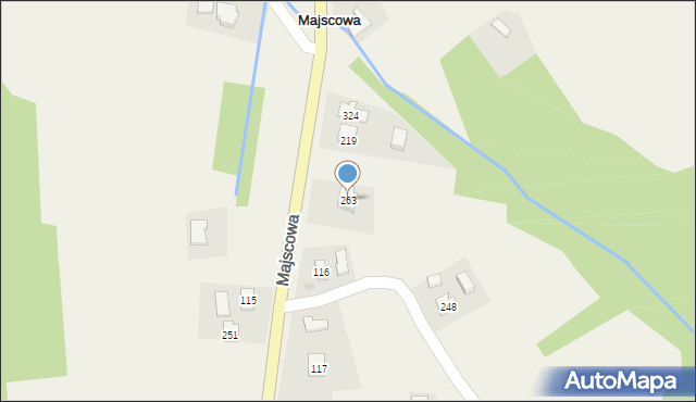 Zarzecze, Zarzecze, 263, mapa Zarzecze