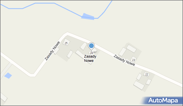 Zasady Nowe, Zasady Nowe, 24, mapa Zasady Nowe