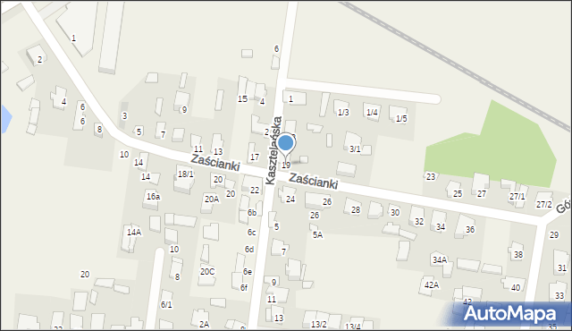 Zaścianki, Zaścianki, 19, mapa Zaścianki