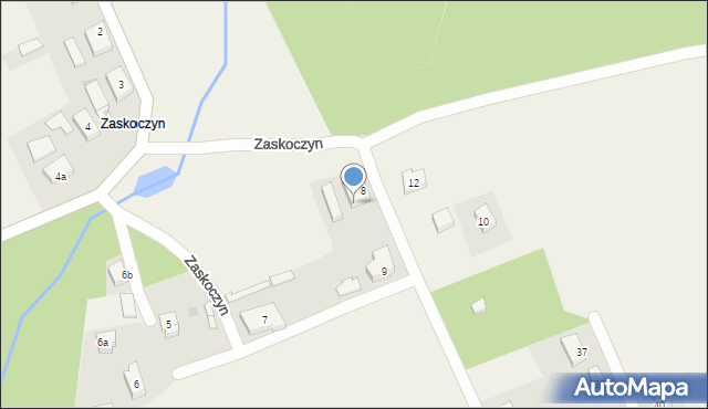 Zaskoczyn, Zaskoczyn, 8/3, mapa Zaskoczyn