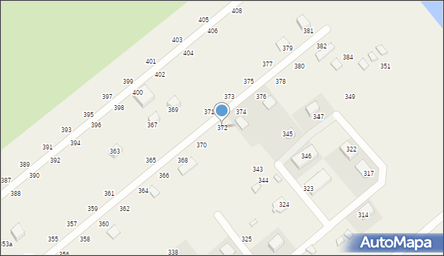 Zastań, Zastań, 372, mapa Zastań