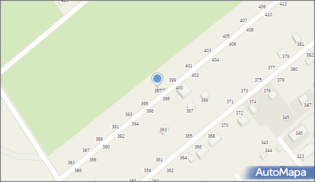 Zastań, Zastań, 397, mapa Zastań