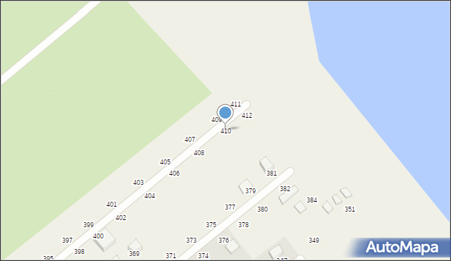 Zastań, Zastań, 410, mapa Zastań