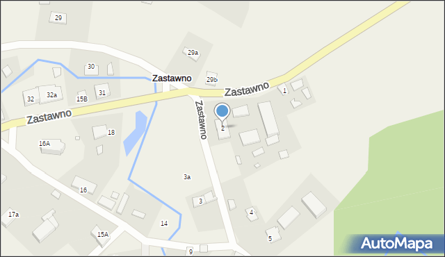 Zastawno, Zastawno, 2, mapa Zastawno