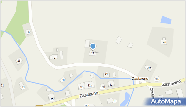 Zastawno, Zastawno, 29, mapa Zastawno