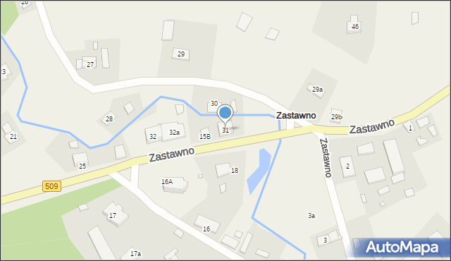 Zastawno, Zastawno, 31, mapa Zastawno
