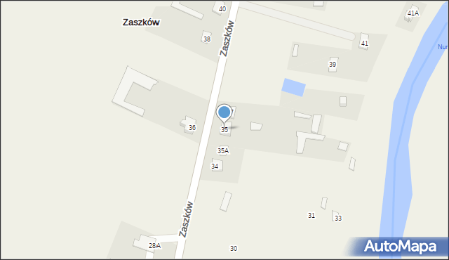 Zaszków, Zaszków, 35, mapa Zaszków