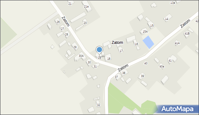 Zatom, Zatom, 19, mapa Zatom