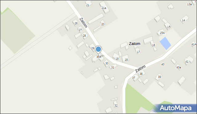 Zatom, Zatom, 30A, mapa Zatom