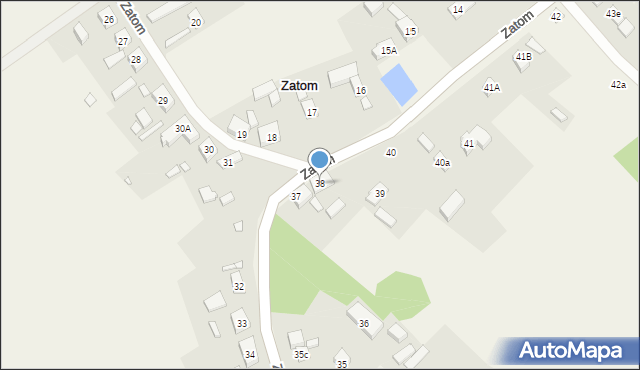 Zatom, Zatom, 38, mapa Zatom