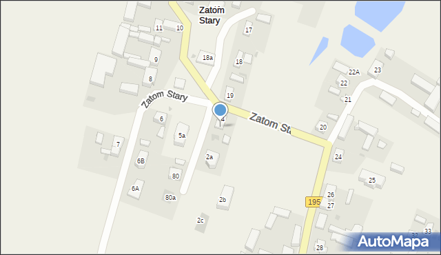 Zatom Stary, Zatom Stary, 5, mapa Zatom Stary