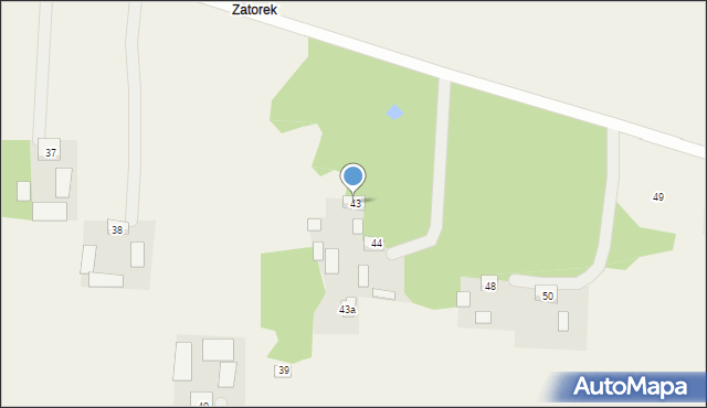 Zator, Zator, 45, mapa Zator