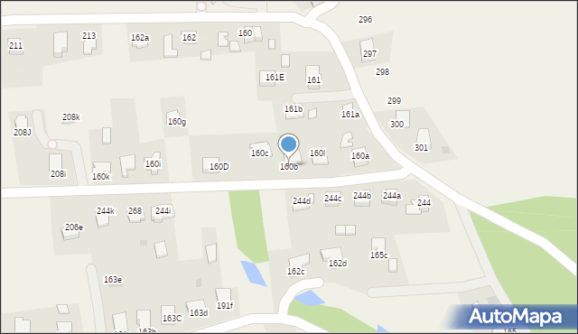 Zawada, Zawada, 160b, mapa Zawada