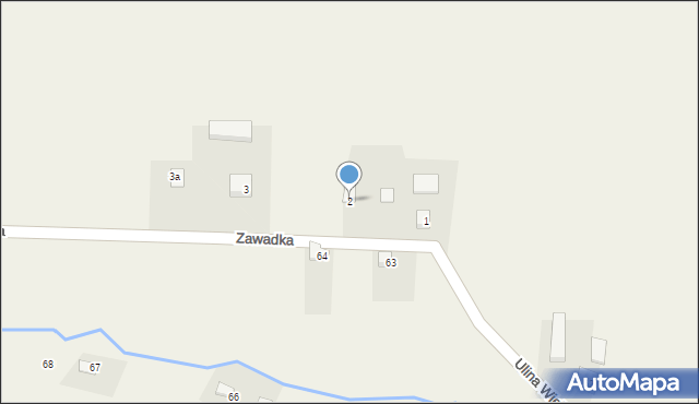 Zawadka, Zawadka, 2, mapa Zawadka