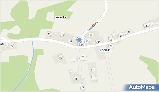 Zawadka, Zawadka, 8, mapa Zawadka