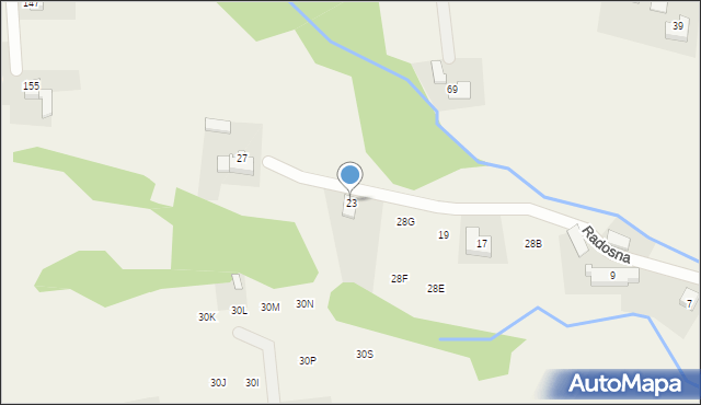 Zawadka, Zawadka, 28H, mapa Zawadka