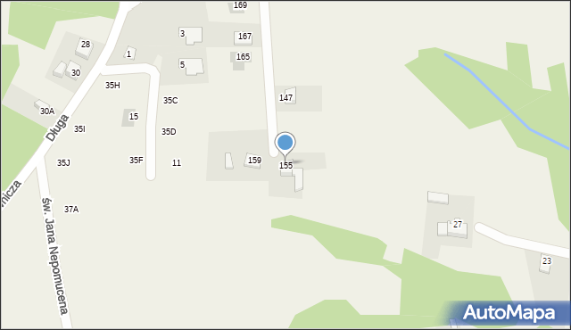 Zawadka, Zawadka, 33a, mapa Zawadka