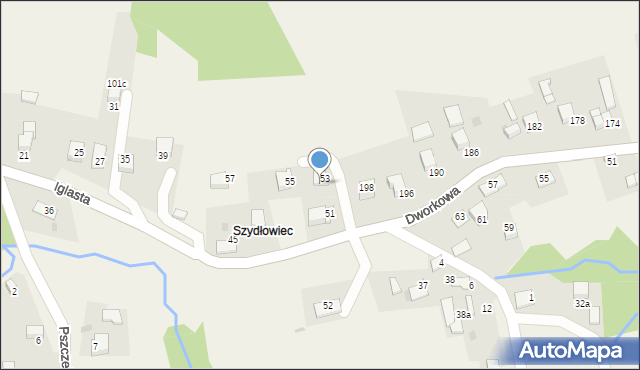 Zawadka, Zawadka, 99a, mapa Zawadka