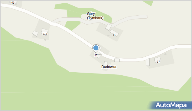 Zawadka, Zawadka, 47, mapa Zawadka