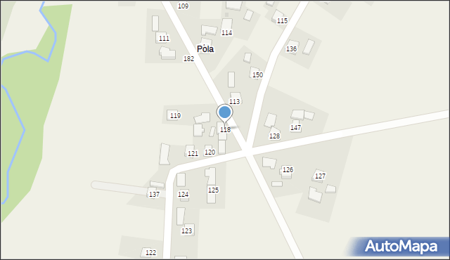 Zawadka Osiecka, Zawadka Osiecka, 118, mapa Zawadka Osiecka