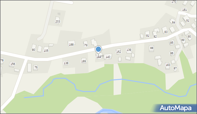 Zawadka Osiecka, Zawadka Osiecka, 144, mapa Zawadka Osiecka