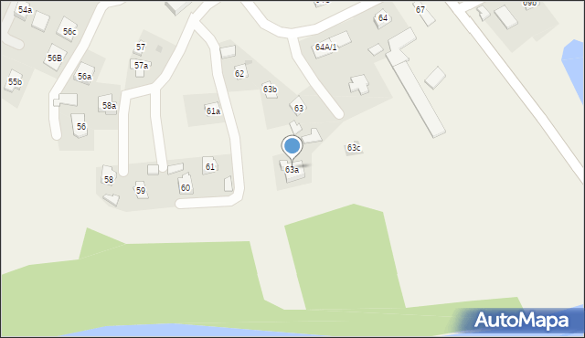 Zawierzbie, Zawierzbie, 63a, mapa Zawierzbie