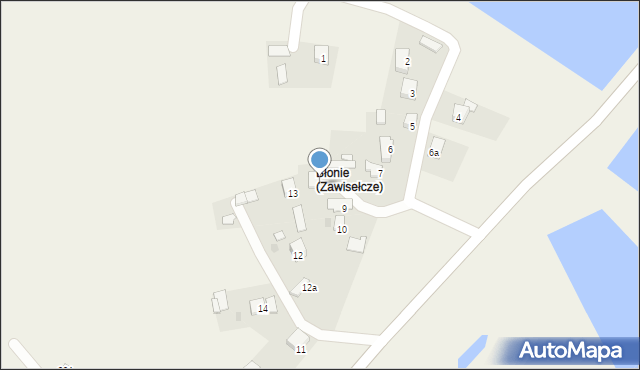 Zawisełcze, Zawisełcze, 8, mapa Zawisełcze