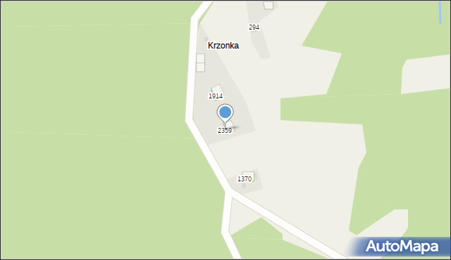 Zawoja, Zawoja, 2359, mapa Zawoja