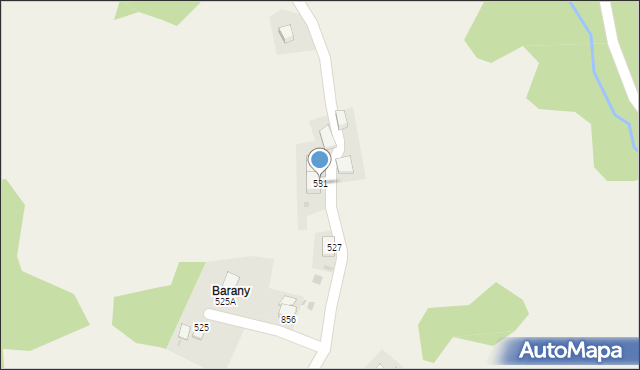 Zawoja, Zawoja, 531, mapa Zawoja