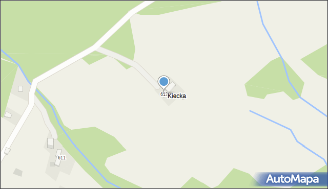 Zawoja, Zawoja, 613, mapa Zawoja