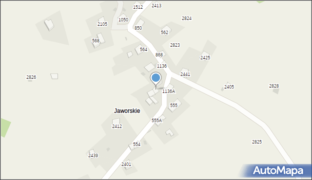 Zawoja, Zawoja, 766, mapa Zawoja