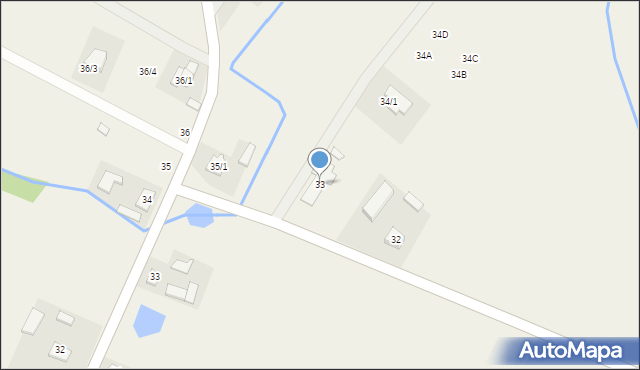 Zaździerz, Zaździerz, 33, mapa Zaździerz