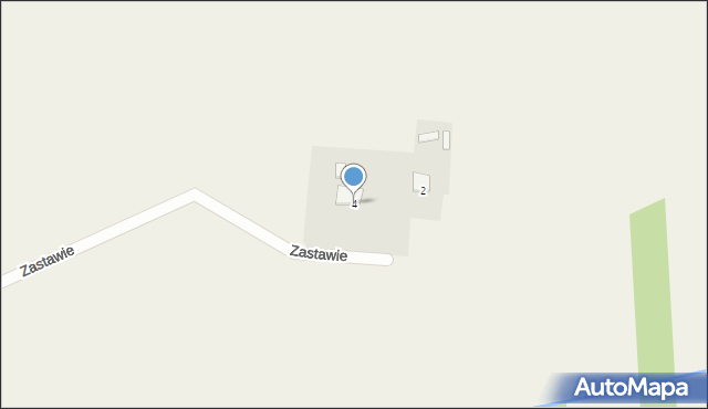 Zdrowa, Zastawie, 4, mapa Zdrowa