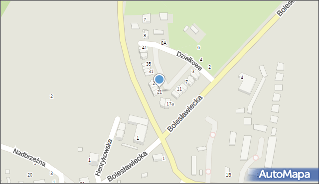 Zgorzelec, Zachodnia, 21, mapa Zgorzelec