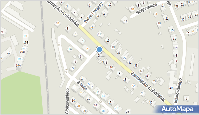 Zgorzelec, Zamiejsko-Lubańska, 4, mapa Zgorzelec