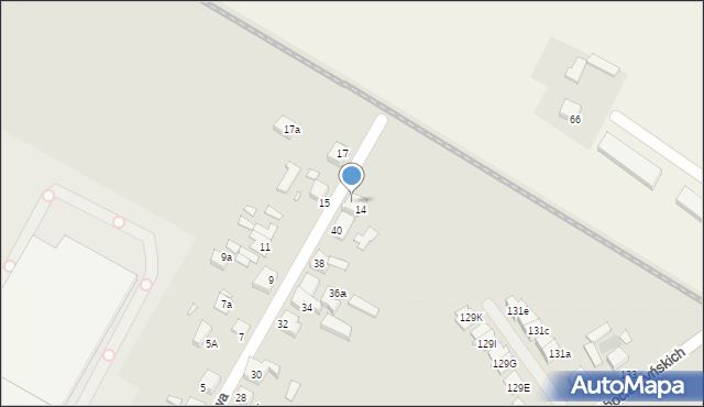 Grodzisk Wielkopolski, Zbożowa, 44, mapa Grodzisk Wielkopolski