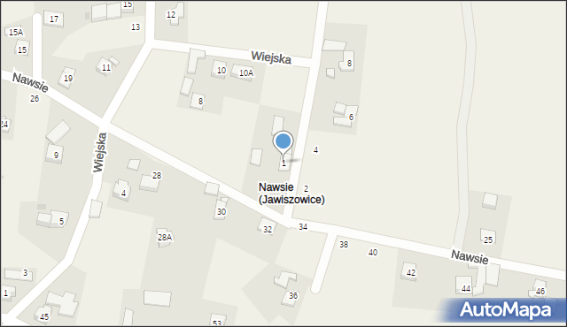 Jawiszowice, Zbożowa, 1, mapa Jawiszowice