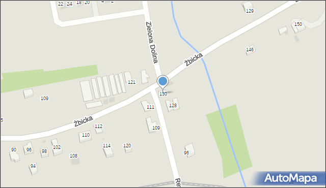 Krzeszowice, Żbicka, 130, mapa Krzeszowice