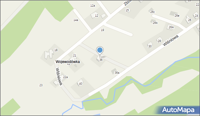 Sułkowice, Zbożowa, 21a, mapa Sułkowice